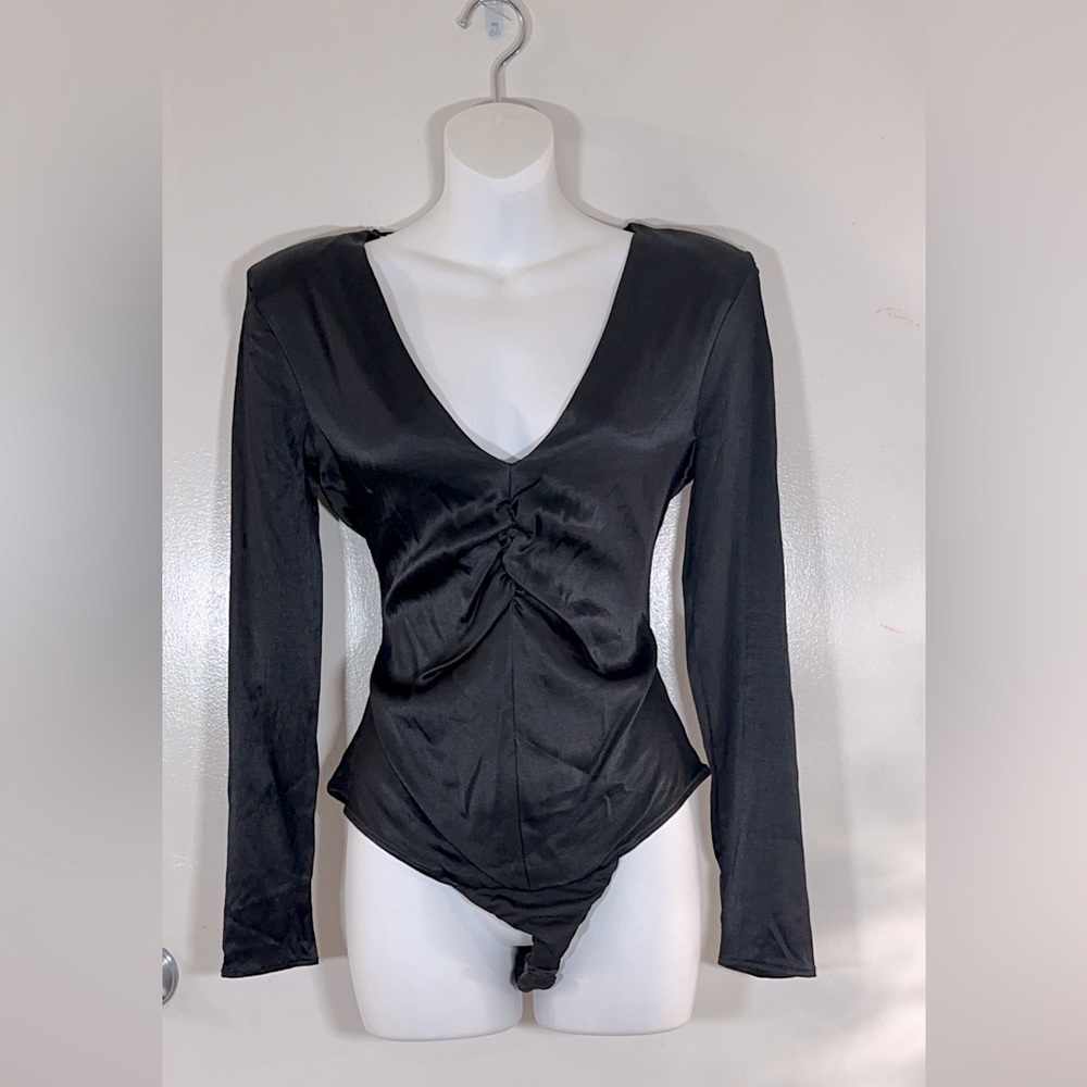 Zara body suit Woman’s black  size Medium